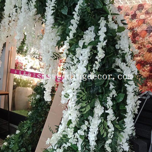 artificial wisteria arch