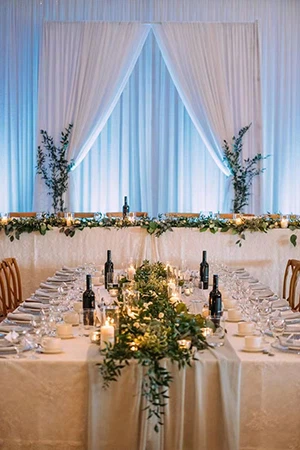 wedding reception head table wedding reception head table