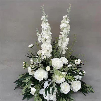 델피늄 웨딩 센터피스